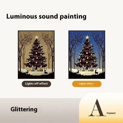 2024 Luminous Christmas Tree Bluetooth Speaker - Artful Light & Sound - Xandu Limited