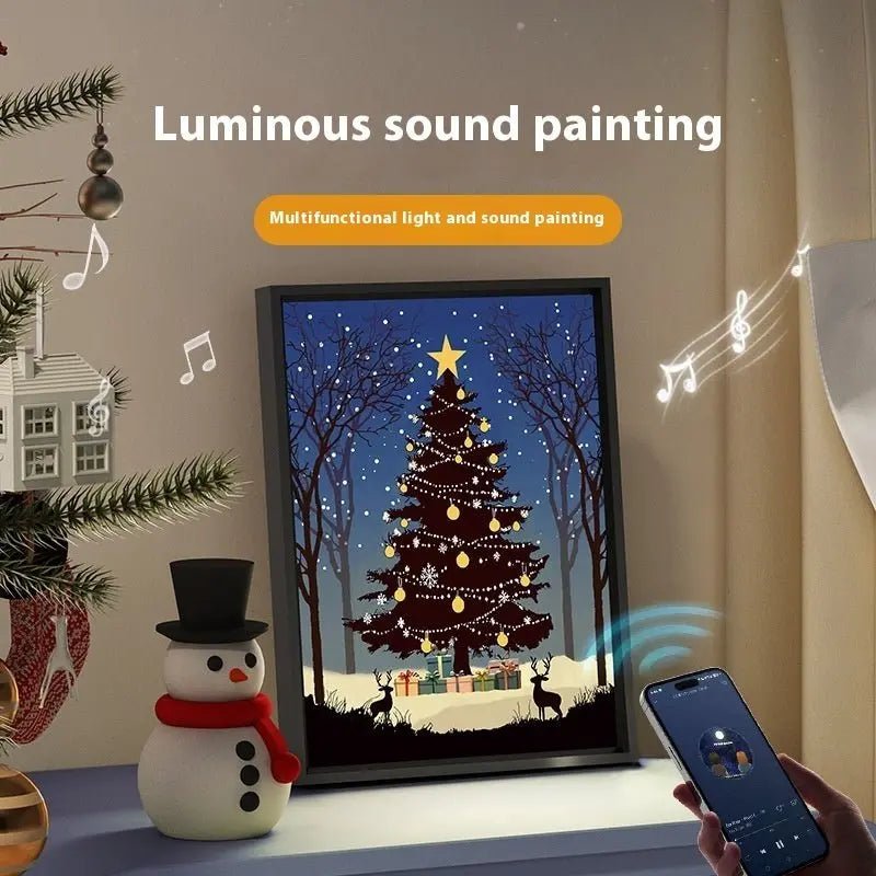 2024 Luminous Christmas Tree Bluetooth Speaker - Artful Light & Sound - Xandu Limited