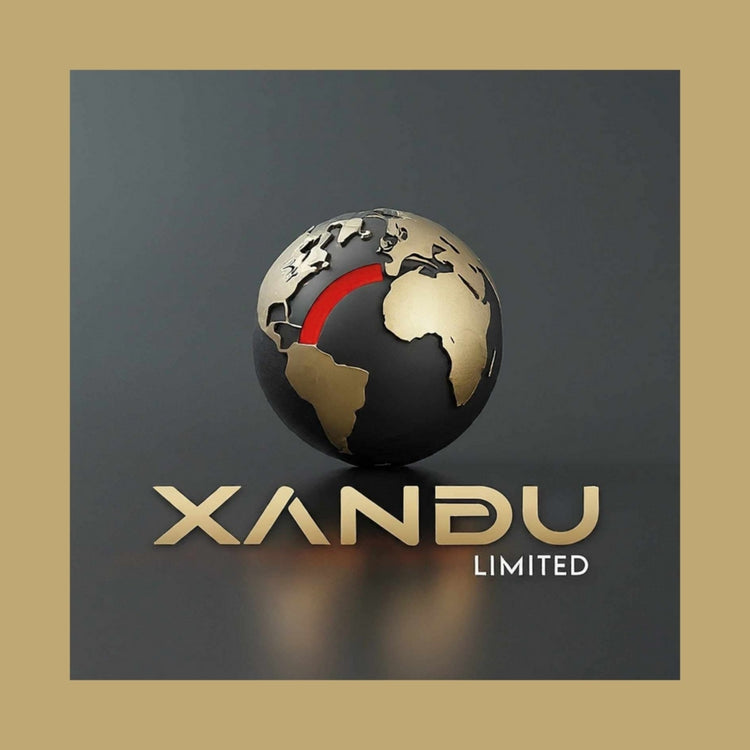 Xandu Limited Globe and name logo