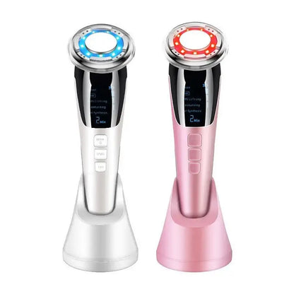 LED Photon Ultrasonic Vibration Beauty Apparatus: Light Therapy Massage - Xandu Limited