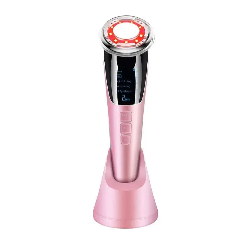 LED Photon Ultrasonic Vibration Beauty Apparatus: Light Therapy Massage - Xandu Limited