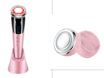 LED Photon Ultrasonic Vibration Beauty Apparatus: Light Therapy Massage - Xandu Limited