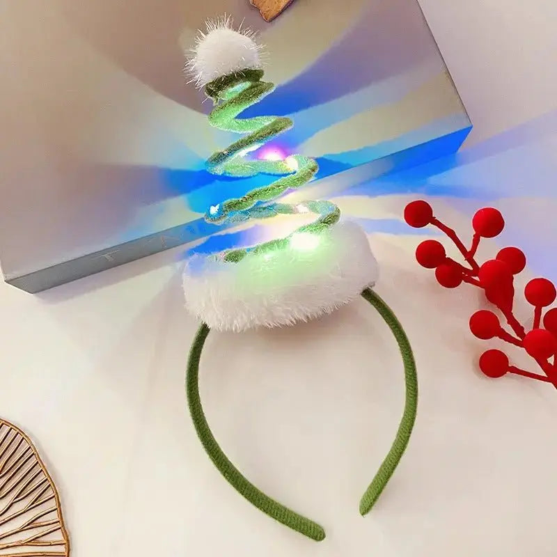 Light - Up Snowflake Headband - Festive Christmas Accessory for Women - Xandu Limited