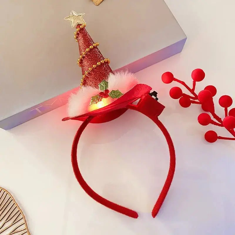 Light - Up Snowflake Headband - Festive Christmas Accessory for Women - Xandu Limited