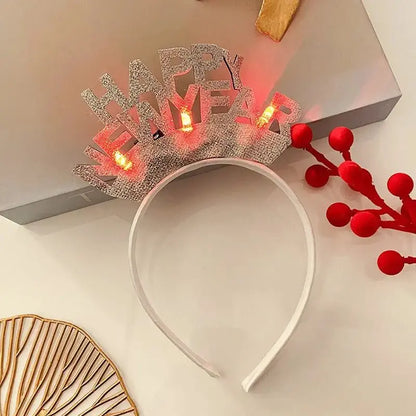 Light - Up Snowflake Headband - Festive Christmas Accessory for Women - Xandu Limited