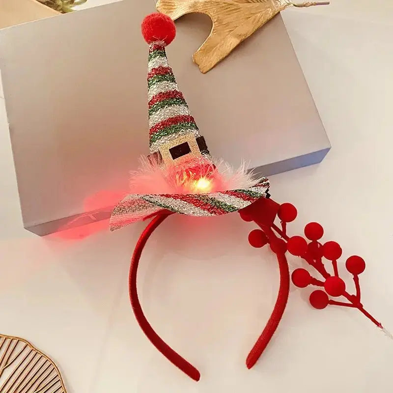 Light - Up Snowflake Headband - Festive Christmas Accessory for Women - Xandu Limited