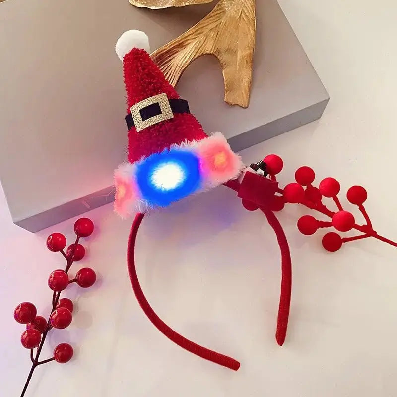 Light - Up Snowflake Headband - Festive Christmas Accessory for Women - Xandu Limited