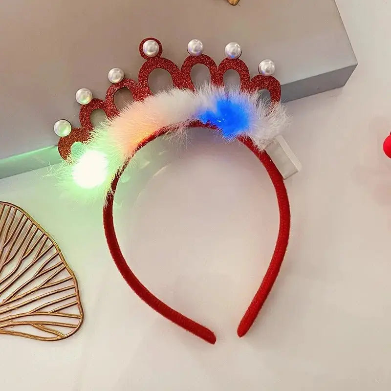 Light - Up Snowflake Headband - Festive Christmas Accessory for Women - Xandu Limited