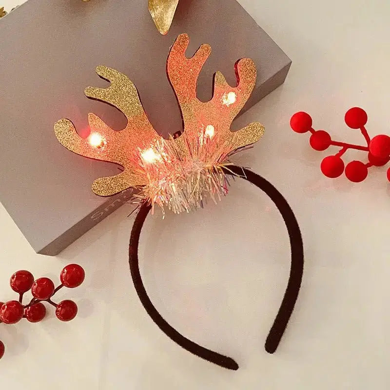 Light - Up Snowflake Headband - Festive Christmas Accessory for Women - Xandu Limited