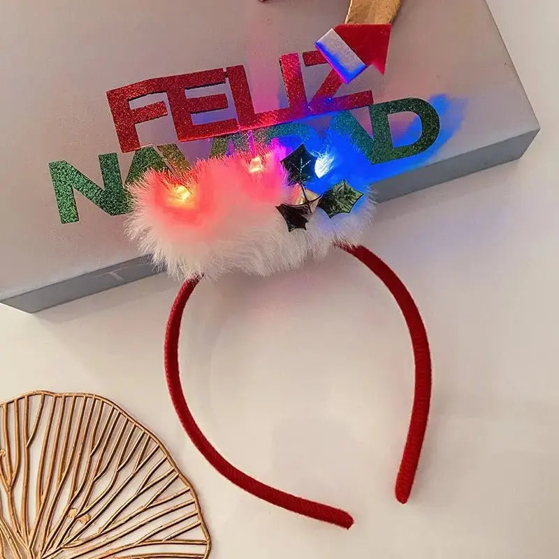 Light - Up Snowflake Headband - Festive Christmas Accessory for Women - Xandu Limited