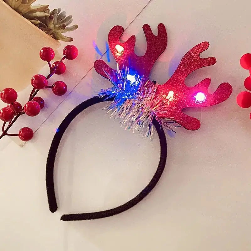 Light - Up Snowflake Headband - Festive Christmas Accessory for Women - Xandu Limited