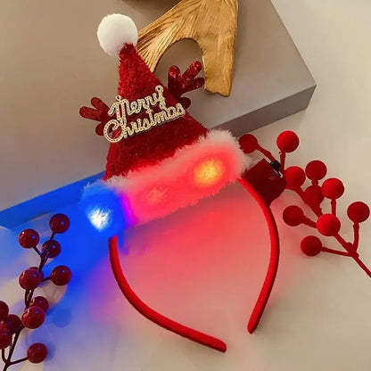 Light - Up Snowflake Headband - Festive Christmas Accessory for Women - Xandu Limited