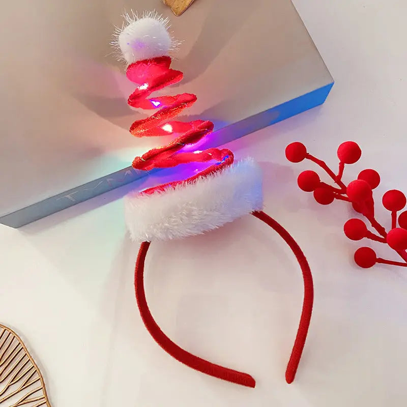 Light - Up Snowflake Headband - Festive Christmas Accessory for Women - Xandu Limited