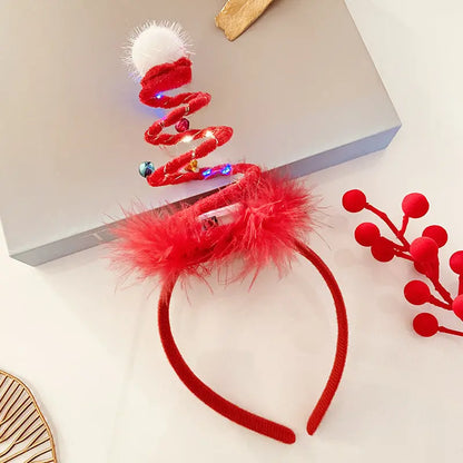 Light - Up Snowflake Headband - Festive Christmas Accessory for Women - Xandu Limited