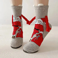 Magnetic Christmas Couple Socks - Cute Elk, Santa, Snowman Design - Xandu Limited