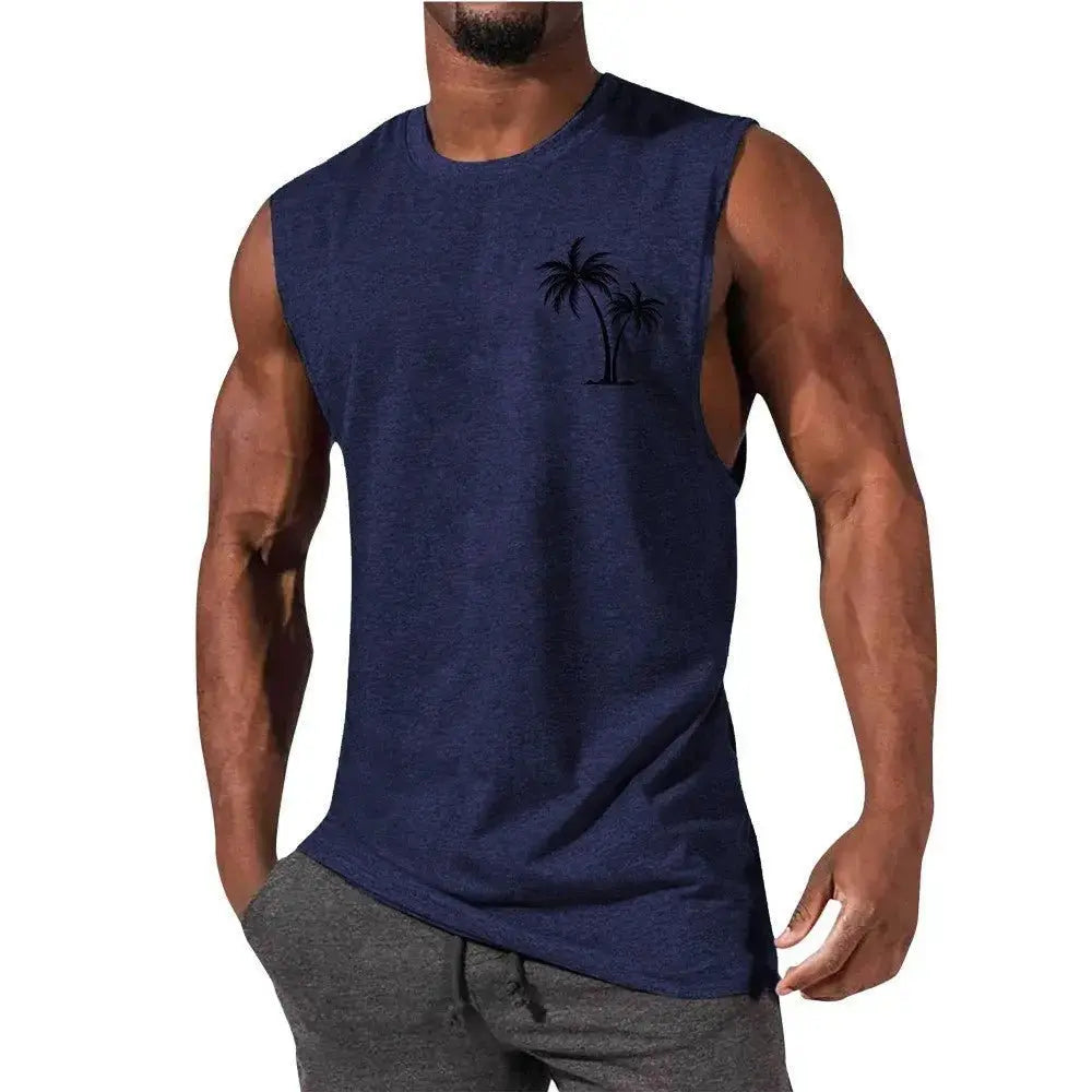 Men's Coconut Muscle Tee tank top - Xandu Limited