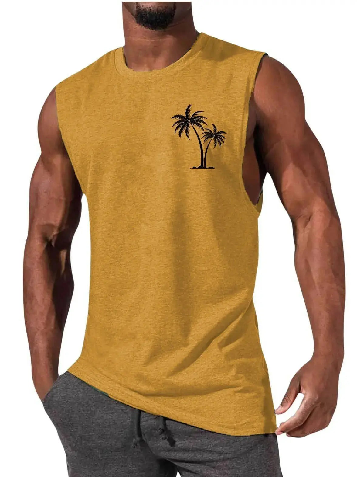 Men's Coconut Muscle Tee tank top - Xandu Limited