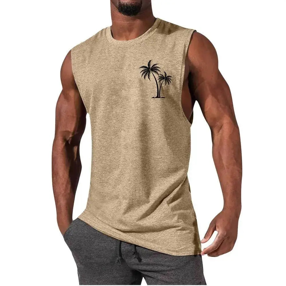 Men's Coconut Muscle Tee tank top - Xandu Limited