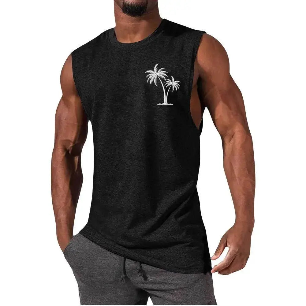 Men's Coconut Muscle Tee tank top - Xandu Limited