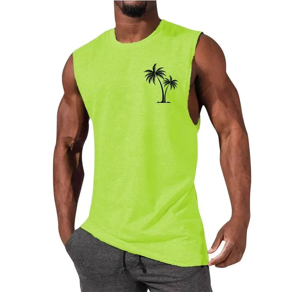 Men's Coconut Muscle Tee tank top - Xandu Limited