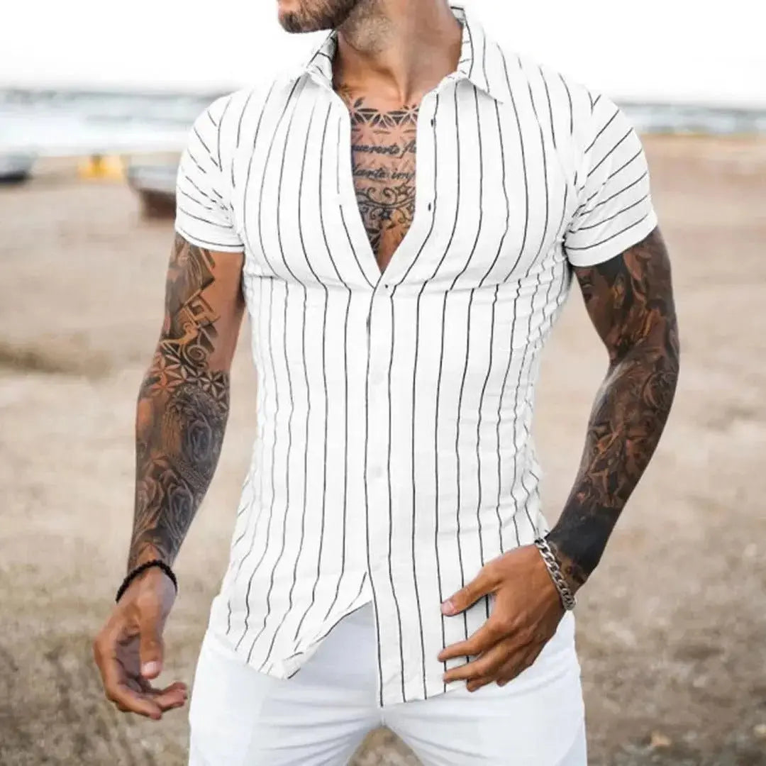 Men's short sleeve Cardigan - Xandu Limited