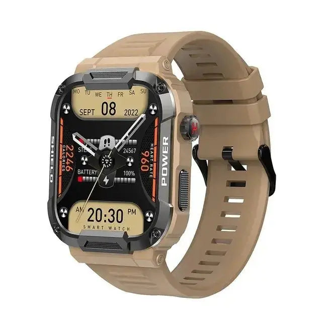 Outdoor Military Smart Watch for Men – Rugged & Reliable - Xandu Limited