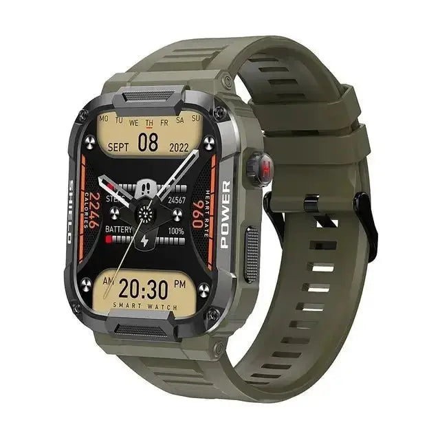 Outdoor Military Smart Watch for Men – Rugged & Reliable - Xandu Limited