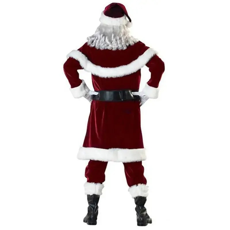 Santa Couple Costume - Festive Christmas Dress Set for Him & Her - Xandu Limited