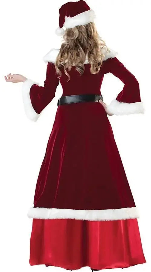 Santa Couple Costume - Festive Christmas Dress Set for Him & Her - Xandu Limited