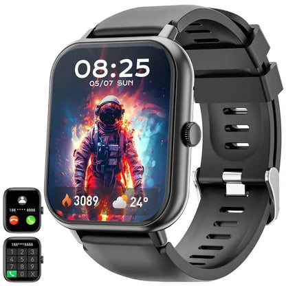 SmartWatch (black) with IP67 Waterproof Rating – Stylish & Durable - Xandu Limited