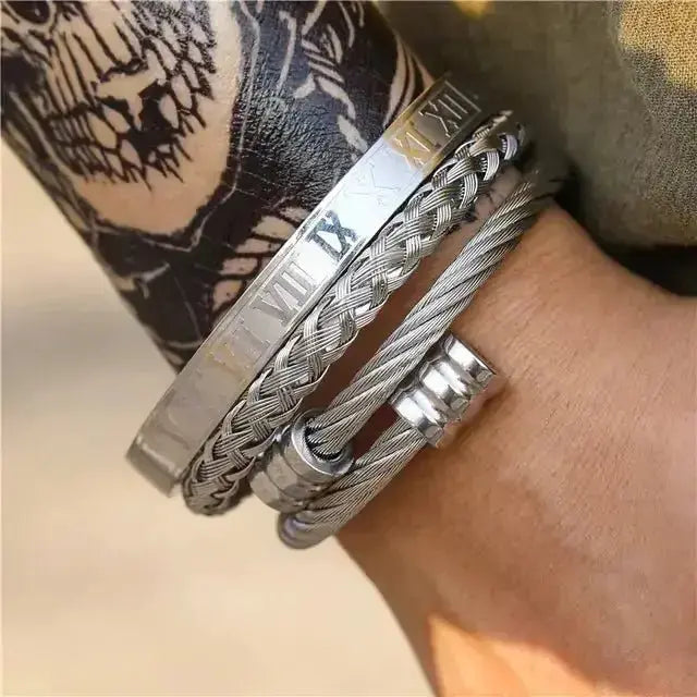 Stainless Steel Bracelet - Durable & Stylish Accessory for Men - Xandu Limited