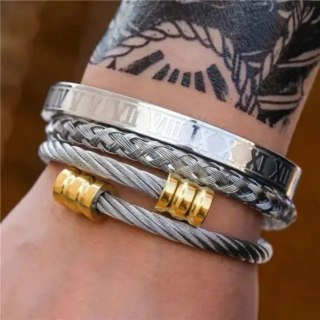 Stainless Steel Bracelet - Durable & Stylish Accessory for Men - Xandu Limited