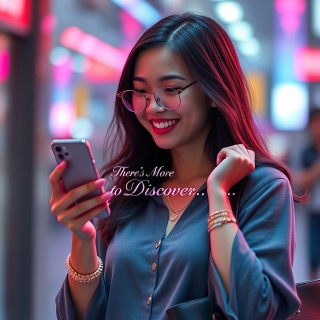 Girl looking at phone