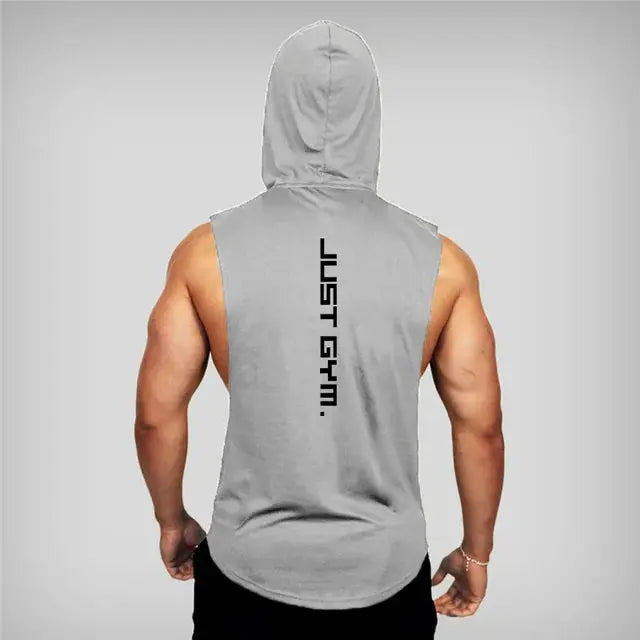 Men's Gym Hoodie/Tank Top – Versatile, Lightweight Workout Gear - Xandu Limited