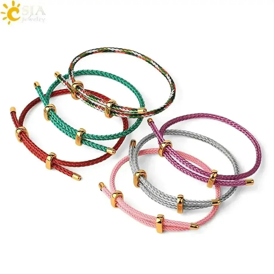 Thread String Bracelet - Simple & Stylish Adjustable Fashion Jewelry - Xandu Limited