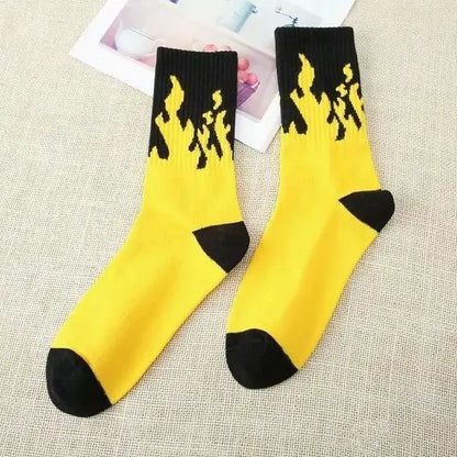 Unisex Flaming Socks - Xandu Limited