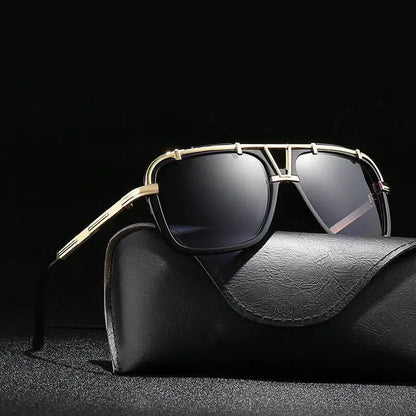 Unisex Large Frame Sunglasses – Bold, Trendy Eyewear for Every Look - Xandu Limited