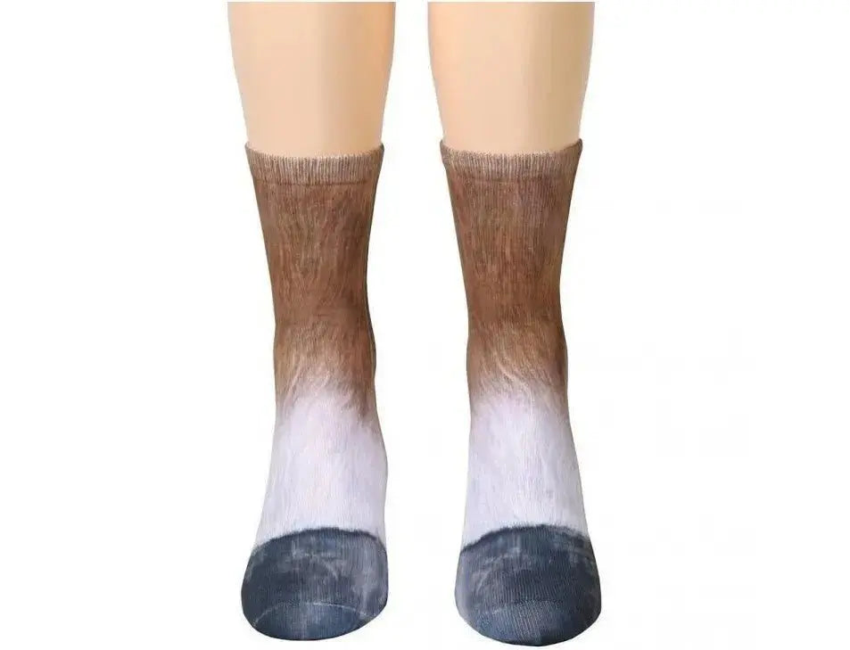 Unisex Long Animal Paw 3D Socks - Xandu Limited