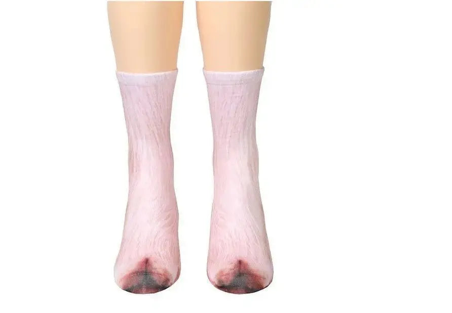 Unisex Long Animal Paw 3D Socks - Xandu Limited