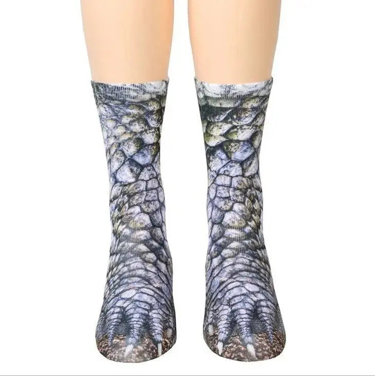 Unisex Long Animal Paw 3D Socks - Xandu Limited