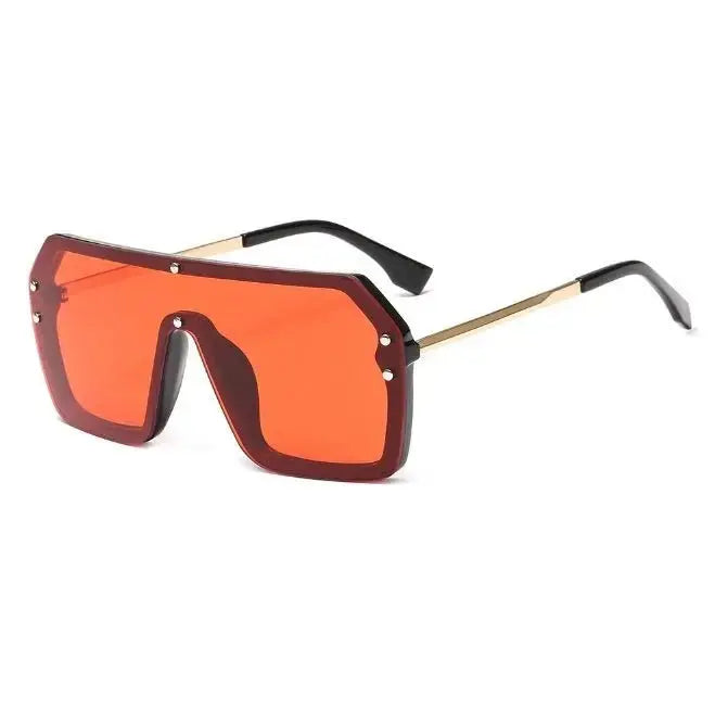 Unisex Oversize UV400 Sunglasses – Bold, Fashion - Forward Eyewear - Xandu Limited