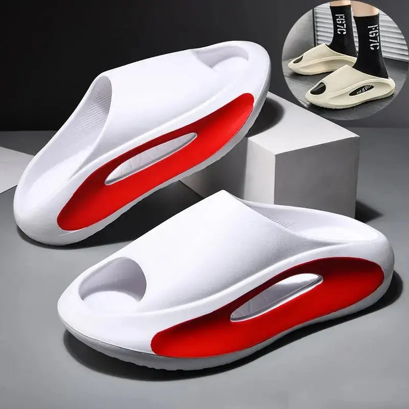 Unisex Peep Toe Slippers: Summer Hollow Design Sports & Beach Shoes - Xandu Limited