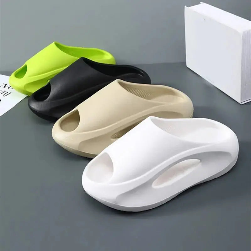 Unisex Peep Toe Slippers: Summer Hollow Design Sports & Beach Shoes - Xandu Limited