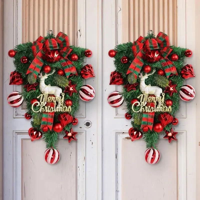 Upside - Down Elk Christmas Tree Garland - Unique Holiday Decoration - Xandu Limited