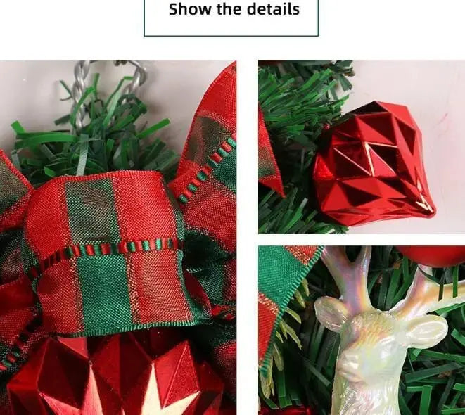 Upside - Down Elk Christmas Tree Garland - Unique Holiday Decoration - Xandu Limited