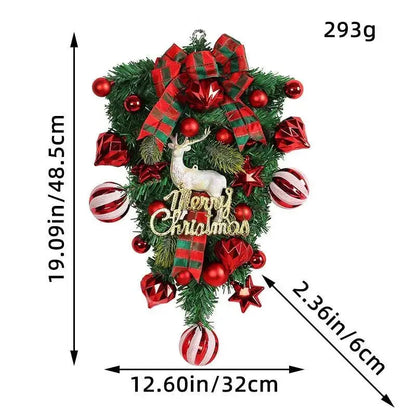 Upside - Down Elk Christmas Tree Garland - Unique Holiday Decoration - Xandu Limited