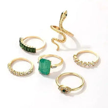 Vintage Ring Set - Elegant Retro - Inspired Stacking Rings - Xandu Limited