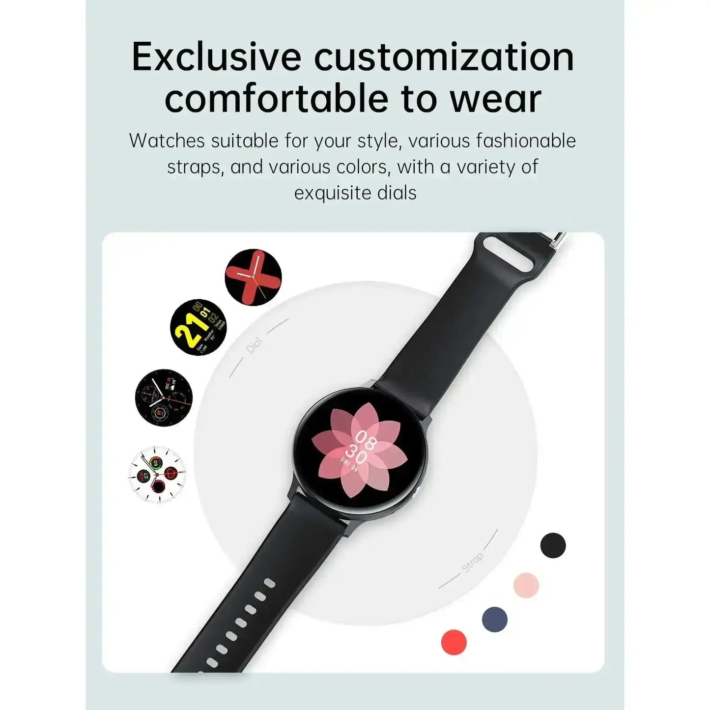 Waterproof 4G ROM Smartwatch – Stay Connected Anywhere - Xandu Limited