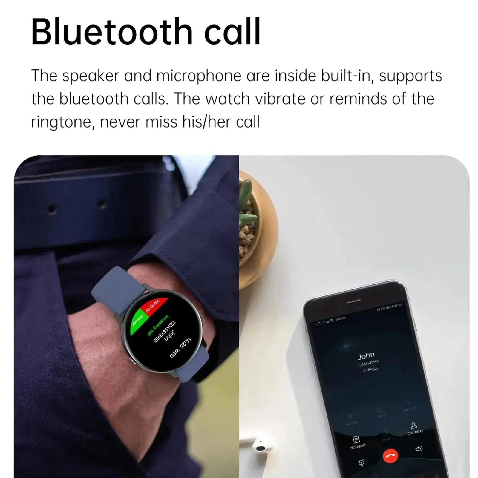 Waterproof 4G ROM Smartwatch – Stay Connected Anywhere - Xandu Limited