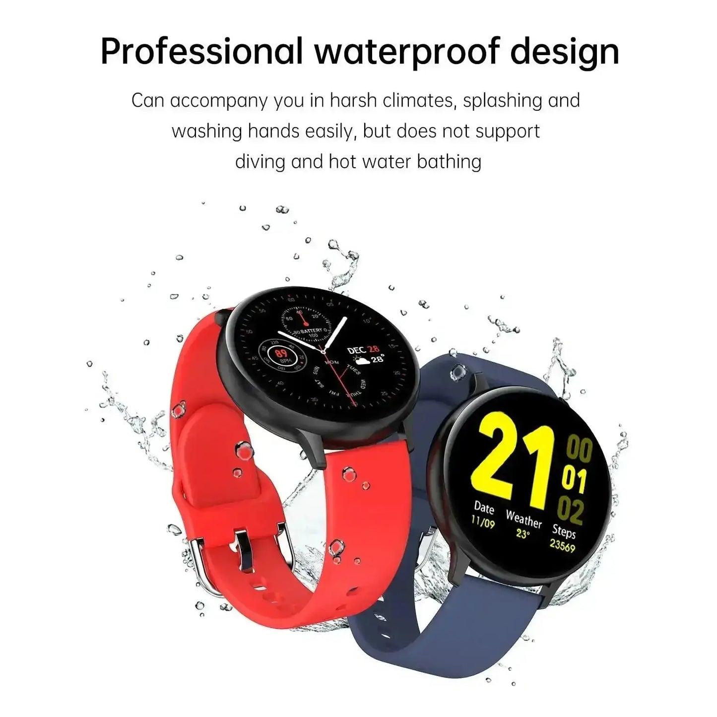 Waterproof 4G ROM Smartwatch – Stay Connected Anywhere - Xandu Limited